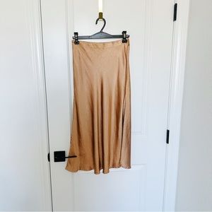 Shein Champagne Brown Skirt